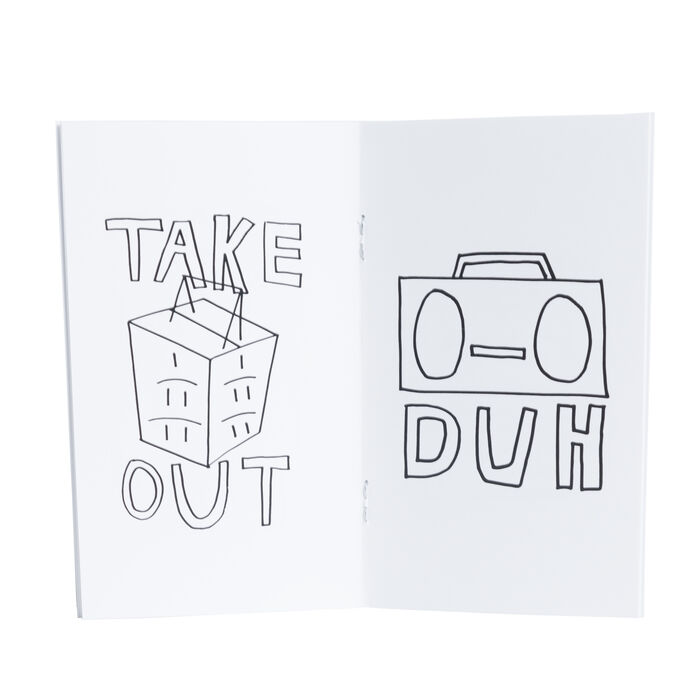 Hotdog Zine (Coloring Book)