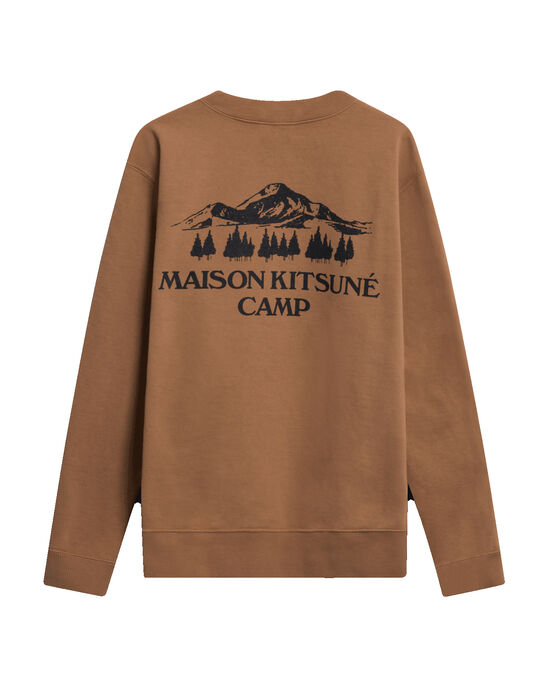 US MK Camp R-Neck Sweatshirt - Camel