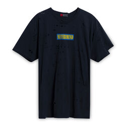 Distressed "Nevermind" T-Shirt