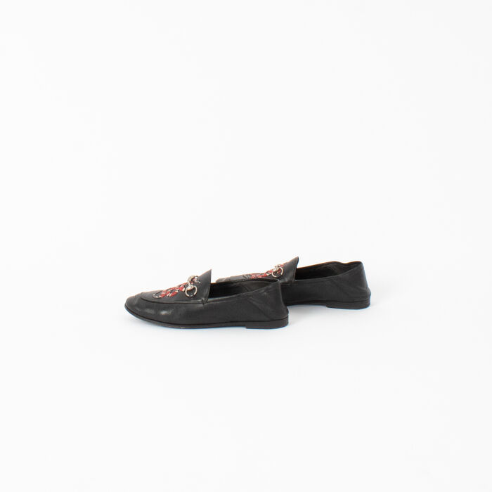 Gucci Leather Horsebit Loafer