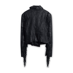 6 Shore Road Fringe Leather Jacket