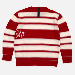 Red Striped Wool Sweater