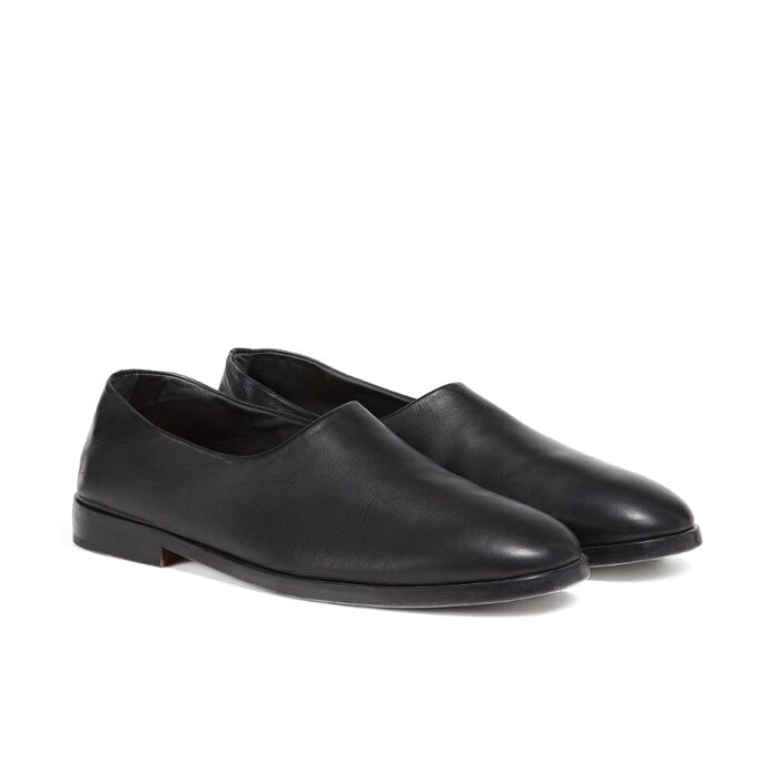 FEAROFGOD x ZEGNA Leather Slip-On