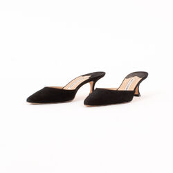 Manolo Blahnik Carolyne Backless Mules