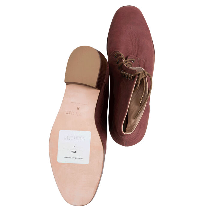 Dawn Boot in Mahogany Leather