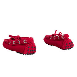 Superga Red Driving Shoes