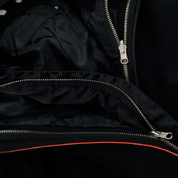 OriginalFake Season 1 X-Eyes Knit Collar Liner Puff Jacket