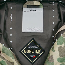 Visvim 2.5L GoreTex AWOL Camo Smock Hooded Jacket