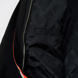 OriginalFake Season 1 X-Eyes Knit Collar Liner Puff Jacket