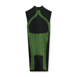 MISBHV x KITH Mini Dress in Black/Neon Green