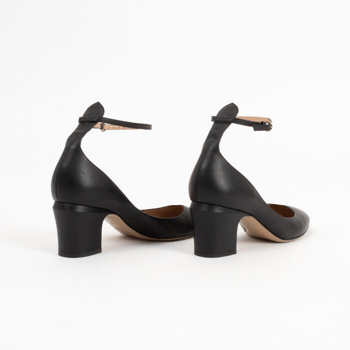Valentino Mary Jane Pumps with Ankle Strap