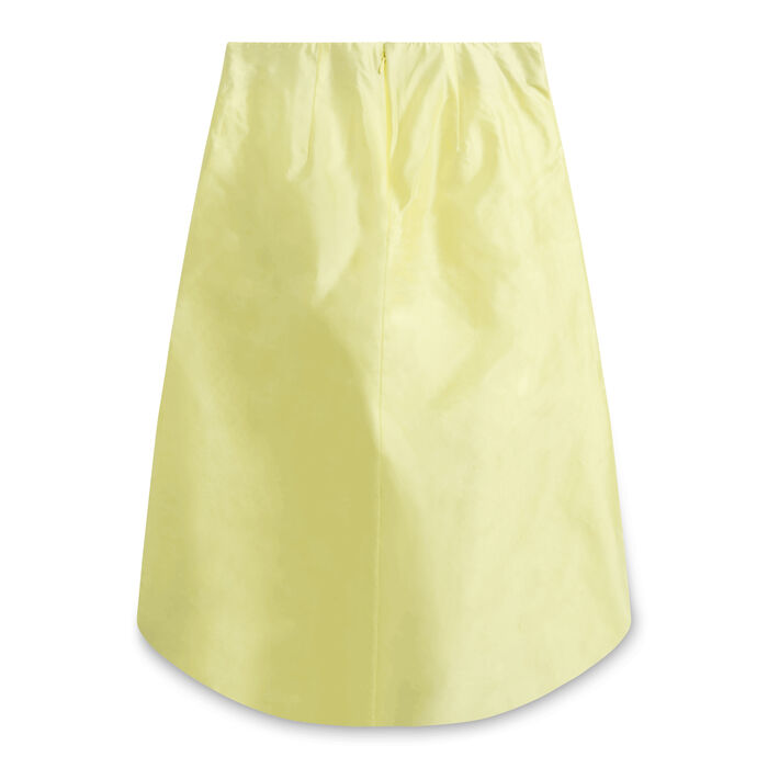 Cos Midi Skirt - Yellow