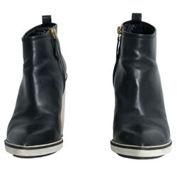 Nicholas Kirkwood Black Leather Ankle Boots