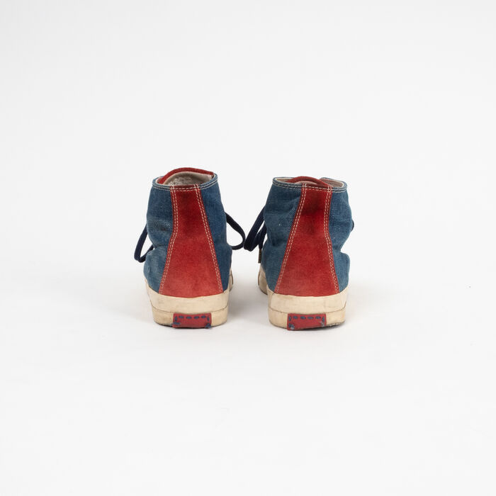 Visvim Denim & Suede Skagway High Tops