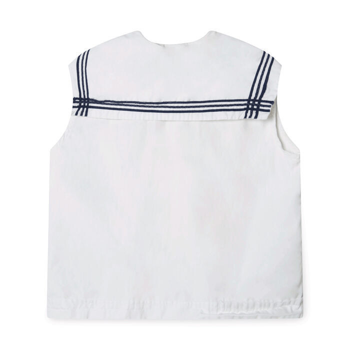 1950s Paddle & Saddle Navy Top