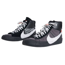 OFF-WHITE x Nike Blazer Mid “Grim Reaper” High-Tops