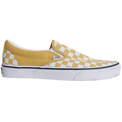 Vans Classic Slip On Checkerboard Ochre True White