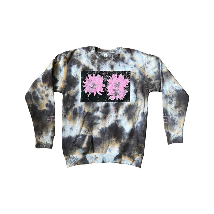 Daisies Crewneck by Chris Lloyd- Tie Dye