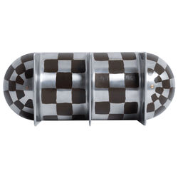 Long Standing Bowl - Checkers