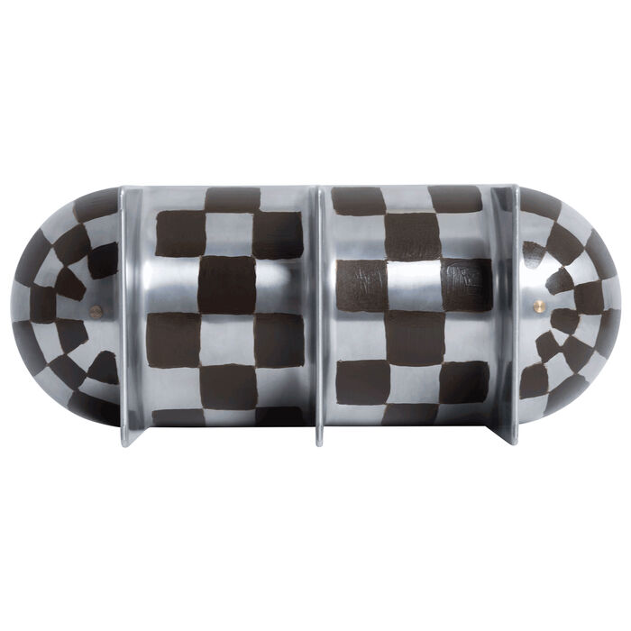 Long Standing Bowl - Checkers
