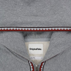 OriginalFake Final Season Chomper Lined Zip-Up Hoodie