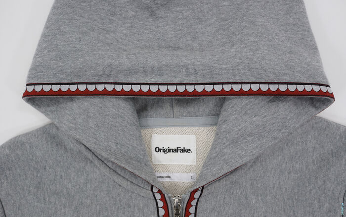 OriginalFake Final Season Chomper Lined Zip-Up Hoodie