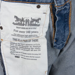 Levi's 505c Distressed Slim Straight Leg Jeans