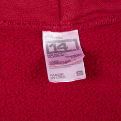 Sporty & Rich Red Classic Logo Hoodie