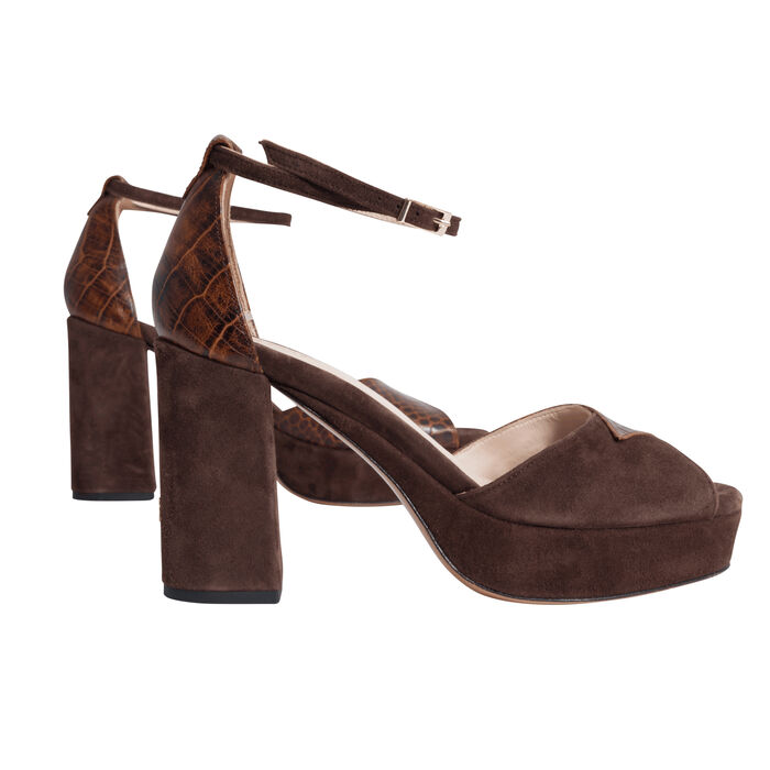 Rouje Claudia Suede Sandals