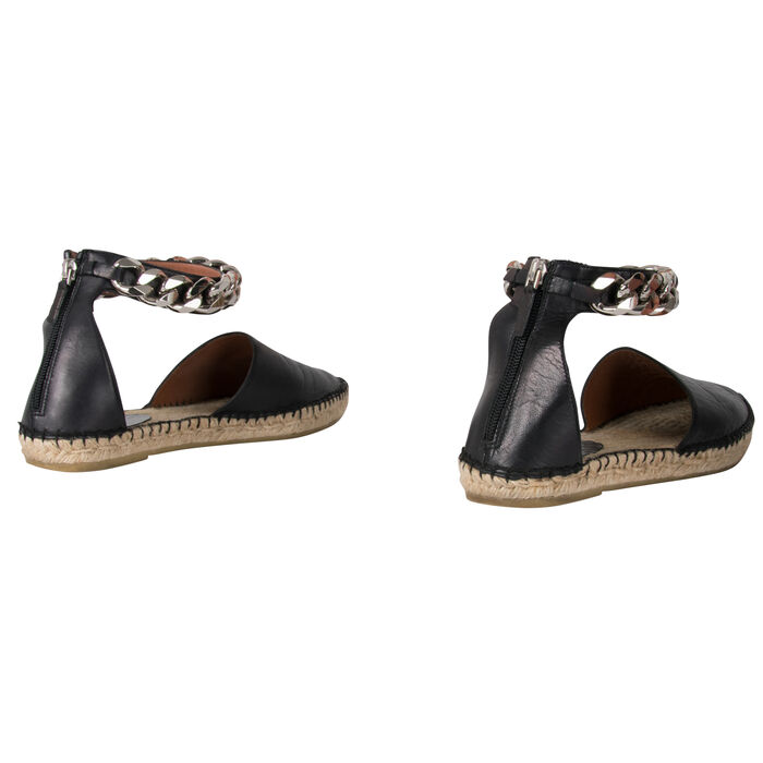 Givenchy Espadrille Sandals with Chain detail