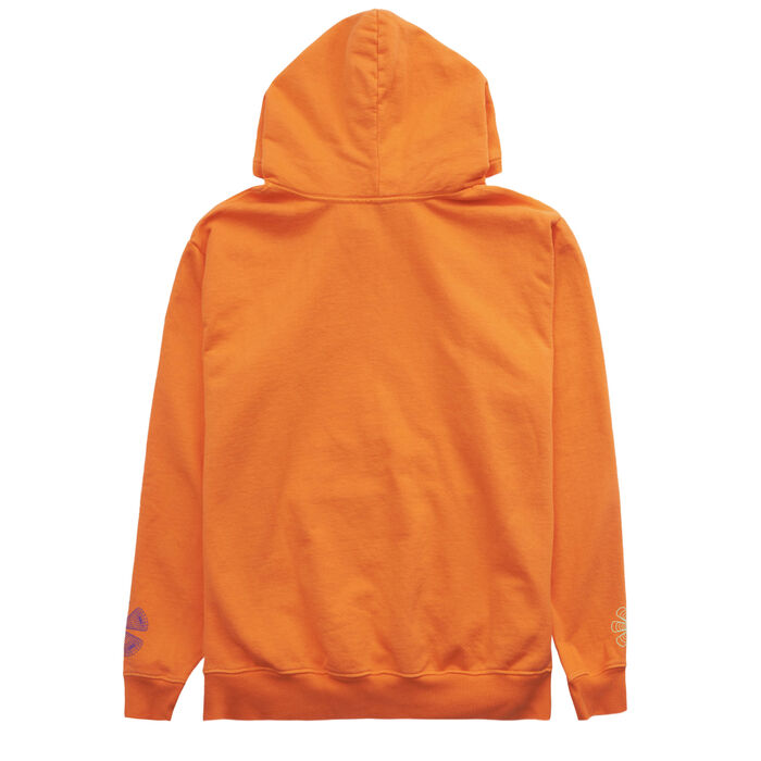 orange hoodie plain