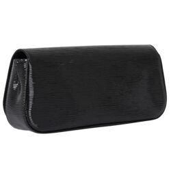 Louis Vuitton Black Epi and Patent Leather Clutch