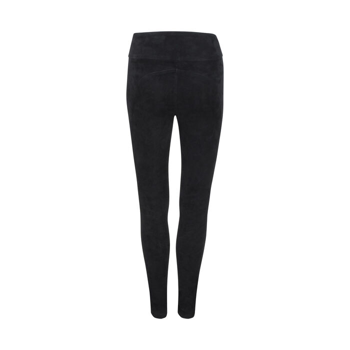 Offtrack Leggings Black Suede