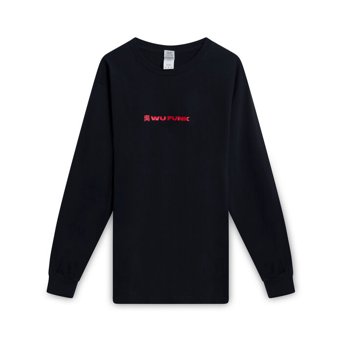Wu Funk x Black Focus Longsleeve T-Shirt - Black