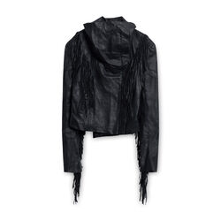 6 Shore Road Fringe Leather Jacket
