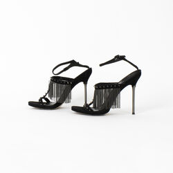 Brian Atwood Moultrie Fringe Sandals