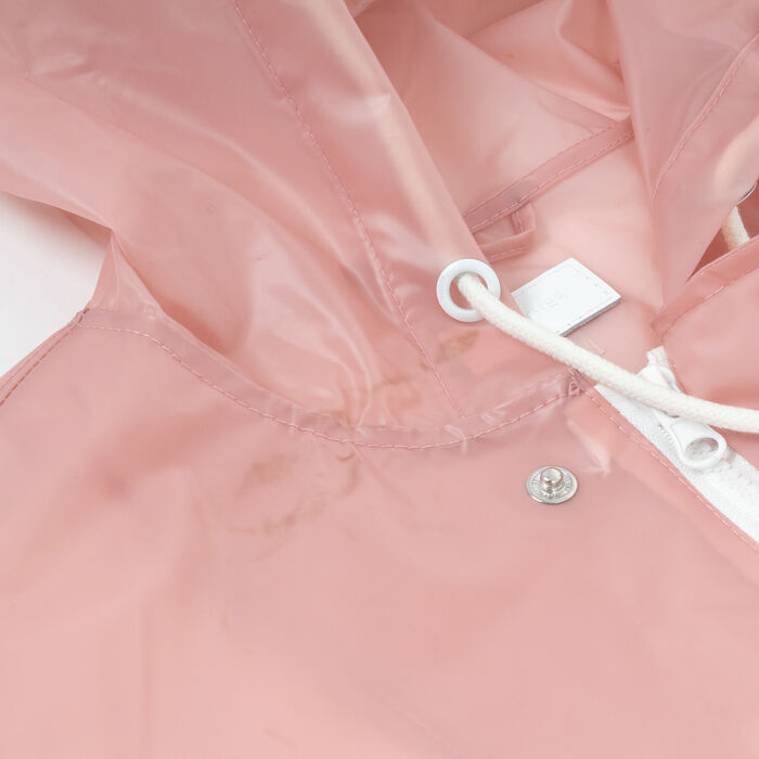 Mother Semi Transparent Raincoat