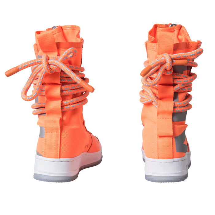 On-Feet Images Of The Upcoming Nike Special Field Air Force 1 High Total  Orange • KicksOnFire.com