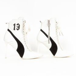 Puma x Rihanna Heeled Lace Up Sneaker Booties