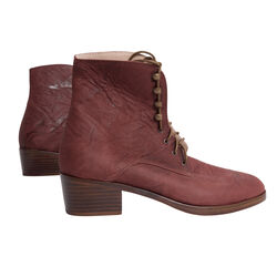 Dawn Boot in Mahogany Leather