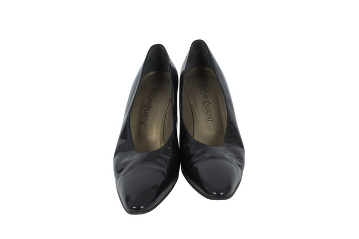 Vintage YSL Patent Leather Pumps