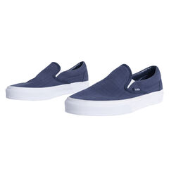 Vans Classic Slip-On Tonal Plaid Dress Blue/ True White