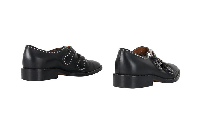 Givenchy Elegant Studded Double Monk Oxford