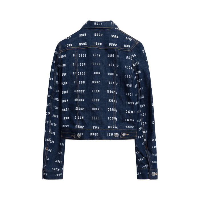 Dsquared2 ICON DSQ2 Logo Denim Jacket
