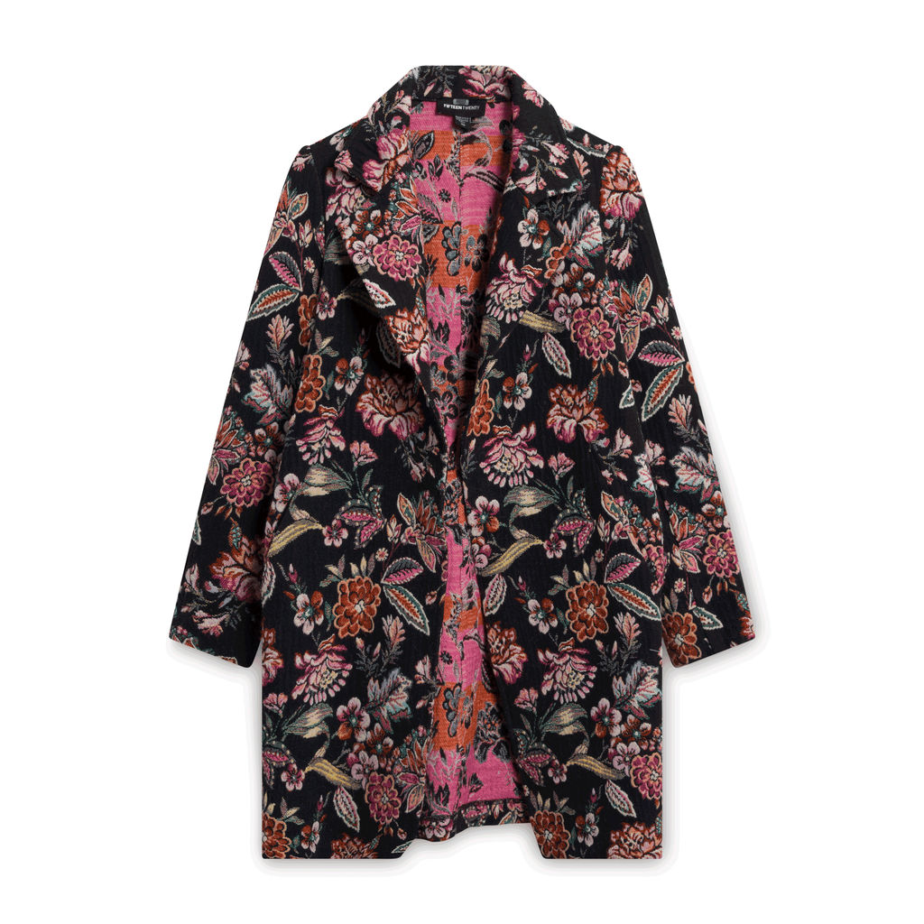 Fifteen Twenty Floral Tapestry Coat