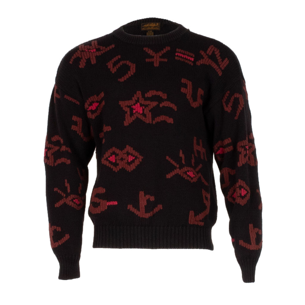 Vintage Eddie Bauer Character Sweater in Black