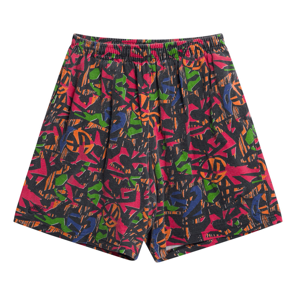 Vintage Nike Shorts Multi Color Pattern