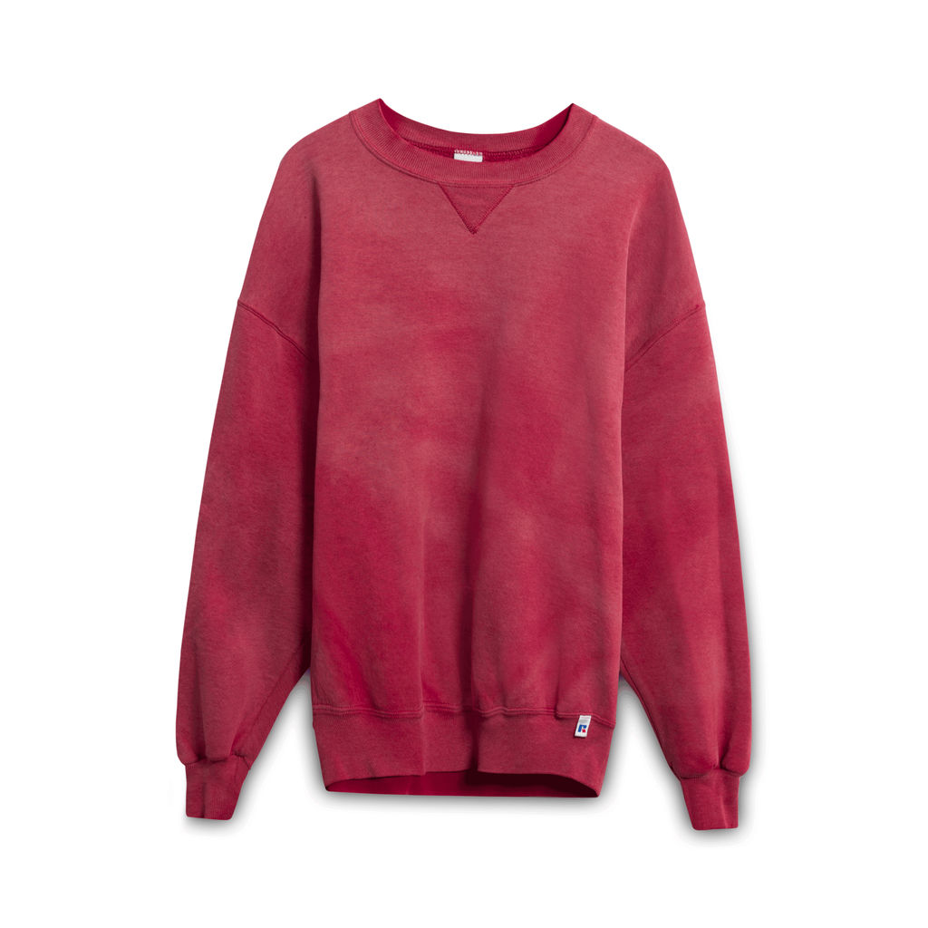 Vintage Russell Crewneck- Faded Red