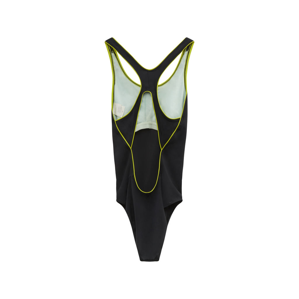 JJVintage Reworked Nike Bodysuit in Black/Green