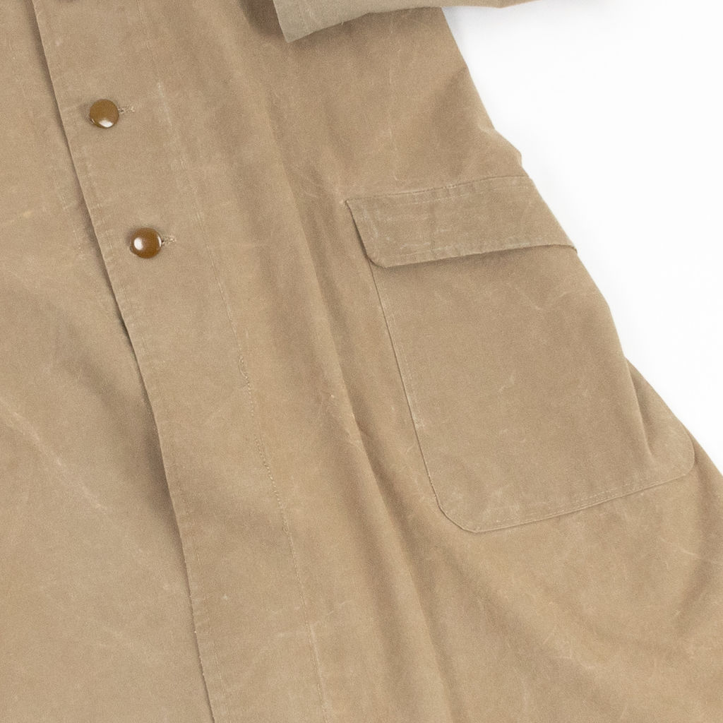 Japanese Retro Heavy Oil Wax Canvas Jacket Classic Replica Self-cultivation Jack